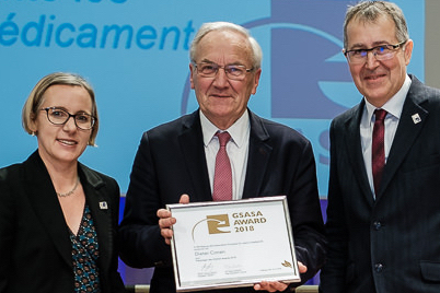 Prof. Dr. Dieter Conen reçoit le GSASA Award 2018